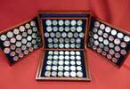DDR, GDR Eastern Germany Komplettsammlung 123 Münzen Gedenkmünzen komplett und gepflegt - inkl. Leuchtturm Volterra Quattro Box -
