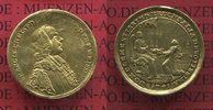Speyer 1 Dukat Gold 1745 Franz Christoph, Freiherr von Hutten zu Stolzenberg Huldigung der Stadt Bruchsal ex mounted see pic