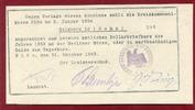 Wertbeständiges Notgeld 10 Goldmark Zehn Plön Kreiskommunal-Kasse -