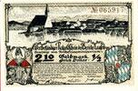 Wertbestaendiger Notgeldschein Zwei Goldmark Zehn Goldpfennig Ein Halber Dollar Reichsfinanzministerium Bezirk Laufen -