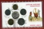 Vatikan Lire Kurssatz KMS 10 bis 500 Lire Johannes Paul II. -