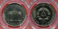Germany-Democratic Rep 20 Mark DDR/GDR Gedenkmuenze Oeffnung des Brandenburger Tores, Berlin -