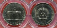 Germany-Democratic Rep 20 Mark DDR/GDR Gedenkmuenze Oeffnung des Brandenburger Tores, Berlin -