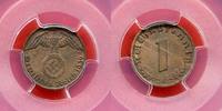 Germany, Third Reich 1 Pfennig Deutsches Reich, Drittes Reich J-361 -
