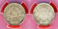Germany-Empire 1/2 Mark Deutsches Reich Kursmuenze -