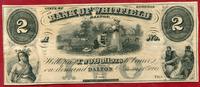 USA Georgia 2 Dollars Bank of Whitfield Dalton -
