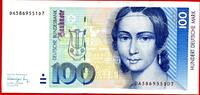 Bundesrepublik Deutschland 100 Deutsche Mark DA58...D7 Clara Schumann -