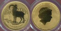 Australien 100 Dollars Gold Jahr der Ziege Lunar Series II -