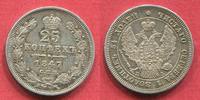 Russland Russia 25 Kopeken Nikolaus I -