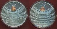 Palau 10 Dollars Silber L'Opera Garnier Famous Opera, Crystal Serie 2 Unzen mit Glas Inlay -