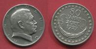Deutsches Reich Weimarer Republik Silbermedaille Reichspräsident Hindenburg, 80. Geburtstag Rand Sächs. Münze 999 -