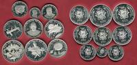 Guinea Guinee 2 x 500, 4 x 250, 2 x 200, 1 x 100 Francs Olympische Spiele München, Vogeltanz, Weltraumfahrt Apollo Kennedy etc.. -