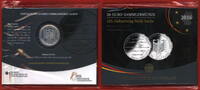 Bundesrepublik Deutschland 20 Euro Silbermünze 2016 F 125. Geburtstag Nelly Sachs Proof with original packaging
