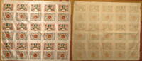 Deutsches Reich Bielefeld Notgeld 25 Mark X 15 Notgeld BIELEFELD, Stadtsparkasse, 25 Mark, 02.04.1922 Seide ungebraucht ungeschnittener Bogen
