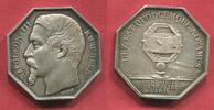 Frankreich France Jeton o.J. Napoleon III. Compagnie des Notaires Paris vz prfr kl. kratzer