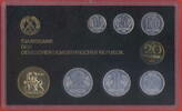 DDR KMS 3,86 Mark + Token Kursmünzensatz mit Token Schmelzen -