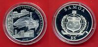 Samoa 5 Dollars Silbermünze 2010 175 Years of German Railways PP in Kapsel