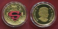 Kanada 100 Dollars Gold Iconic Superman Comic Book Covers The Adventures of Superman #596 (2001) -