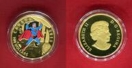 Kanada 100 Dollars Gold Iconic Superman Comic Book Covers: Superman #4 (1940) Rare Mintage only 2001 -