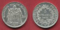 Frankreich France I 5 Francs Herkules Hercules Group Dritte Republik (1870 - 1941) -
