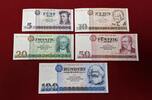 DDR GDR Eastern Germany 5 bis 100 Mark Satz 5 Scheine Banknoten 1971 / 1975 Banknotensatz - 5, 10, 20, 50 und 100 Mark see picture 98 %