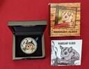 Tuvalu 1 Dollar Silbermünze - 1 oz Silver Proof Coin 2015 Endangered Series - Mahogany Glider - Mahagoni Gleitbeutler Proof colorated with origin...