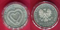 Polen, Poland 1000 Zloty Silber Probe Herzzentrum Pomnik Szpital - Probe -