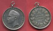 Deutschland Germany Kaiserreich Hessen Darmstadt Tragbare Silbermedaille Ernst Ludwig Großherzog Für Kriegsverdienste -