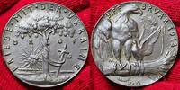 Germany Deutschland Karl Götz Medaille Eisen Gußmedaille geschwärzt Frieden mit der Ukraine Peace with .. Brot Bread -