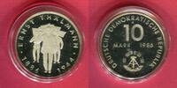 DDR 10 Mark Gedenkmünze Silber Ernst Thälmann -