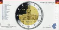 BRD 2 Euro Gedenkmünzen Satz ADFGJ 5 x 2 € ADFGJ - Schloss Charlottenburg- Berlin -