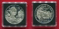 USA 1 Dollar Silbergedenkmünze 1999 First Lady Dolley Madison proof in capsule