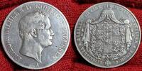 Preußen Doppeltaler Doppelter Vereinstaler 1850 A Friedrich Wilhelm IV. Sogenannter Champagner Taler Besseres Jahr VF Edgenick