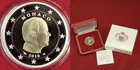 2 Euro Gedenkmünze 2010 Monaco Prinz Albert PP - Belle Epreuve Polierte Platte mit Box, Zert. und Umkarton