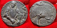 Deutschland Kaiserreich Gußeisen Medaille Cast Iron Medal Präsident Wilson Sussex Schwur Stop des uneingeschränkten U-Boot Krieges -