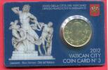 Vatikan 50 Cent Coincard N. 3 - Papst Benedict XVI -