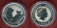 Australien Australia 1 Dollar 2011 Koala mit Jungtier BU in Caps
