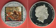 Cook-Inseln, Cook Islands 20 Dollars Silbermünze - 3 Unzen Silber Masterpieces of Art - Peter Paul Rubens - Christ Entry Into Jerusalem -