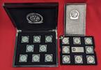 diverse Länder 16 x 1 Unze Silber W16 Serie - World Famous Silver Ounces -