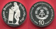 Deutsche Demokratische Republik DDR 10 Mark Silber 175. Todestag von Johann Gottlieb Fichte -
