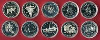 Kanada 10 * 1 Dollar Silbermünzen Lot aus 10 Münzen mit diversen Motiven -
