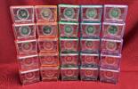25 x 5 Euro Gedenkmünzen A - J 2017-2021 Bundesrepublik Deutschland Klimazonen der Erde Komplettsammlung in PP - Polymerring Spiegelglanz (im Vol...