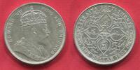 British Straits Settlement Malaysia Dollar Edward VII. Bombay -