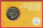 Frankreich 2 Euro Gedenkmünze Olympiade Paris 2024 - Läufer - -