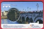 Niederlande 2 Euro Gedenkmünze St. Servatius-Brücke - König Willem-Alexander - Münzzeichen Brücke -