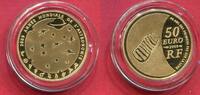 Frankreich France 50 Euro Gold Internationales Jahr der Astronomie Mondlandung Moon Landing -