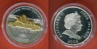 Cook-Inseln, Cook Islands 10 Dollars Skulpturmünze teilvergoldet Weltmonumente Sydney Opera House -