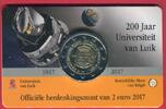 Belgien 2 Euro Gedenkmünze 200 Jahre Universität Lüttich -