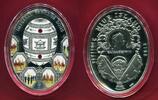 Niue 2 Dollars Silbermünze 100 Jahre Patriotischer Krieg 1812 (mit Svarowski-Kristallen) -
