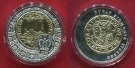 Polen Poland 20 Zloty Teilvergoldet selective gilding Geschichte der polnischen Münzen - Dukat Sigismund I. der Alte -